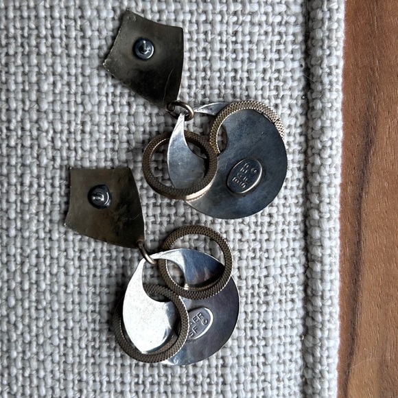 Vintage Marjorie Baer SF Earrings - Picture 3 of 3